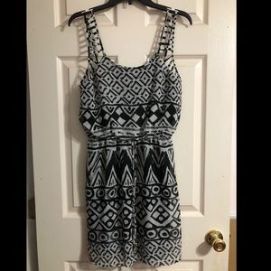 Black & White, Tribal Print, Sundress